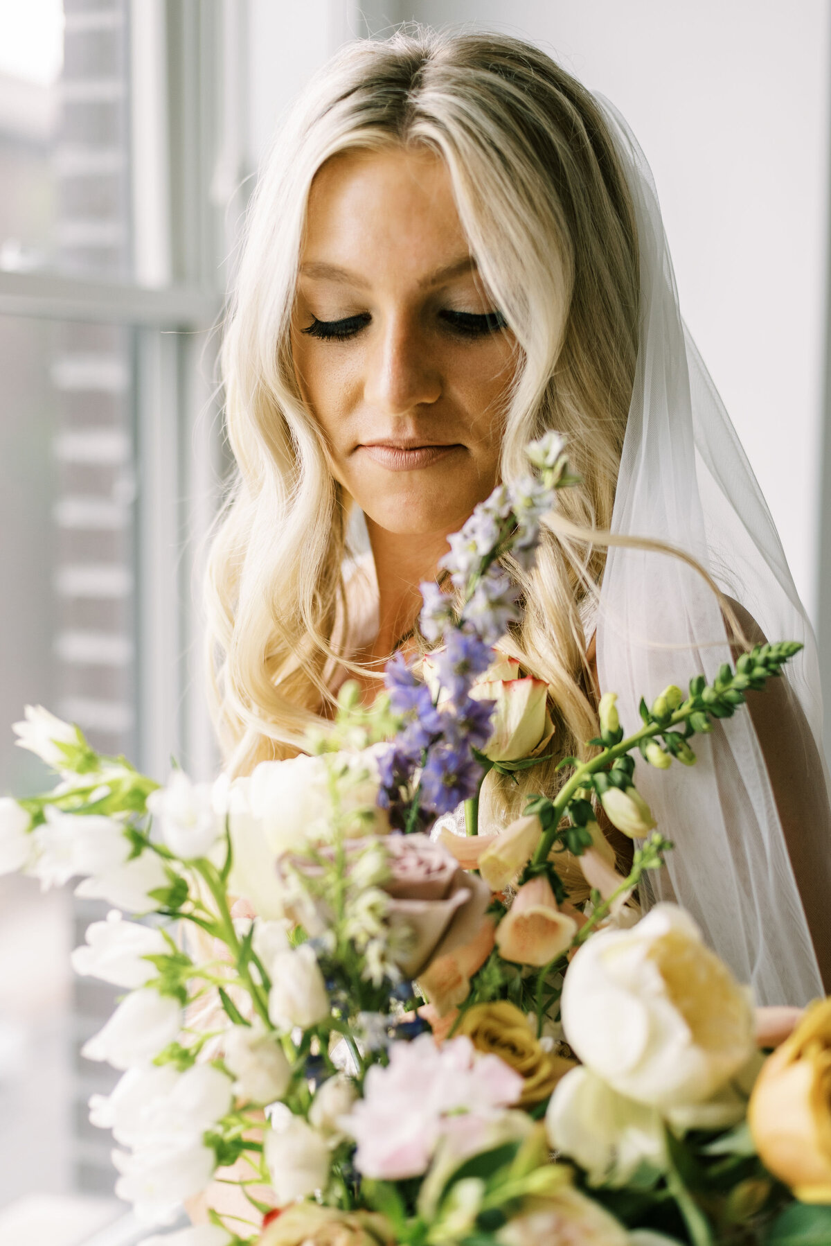 The Day's Design Northern Michigan Florist Lavender Wedding
