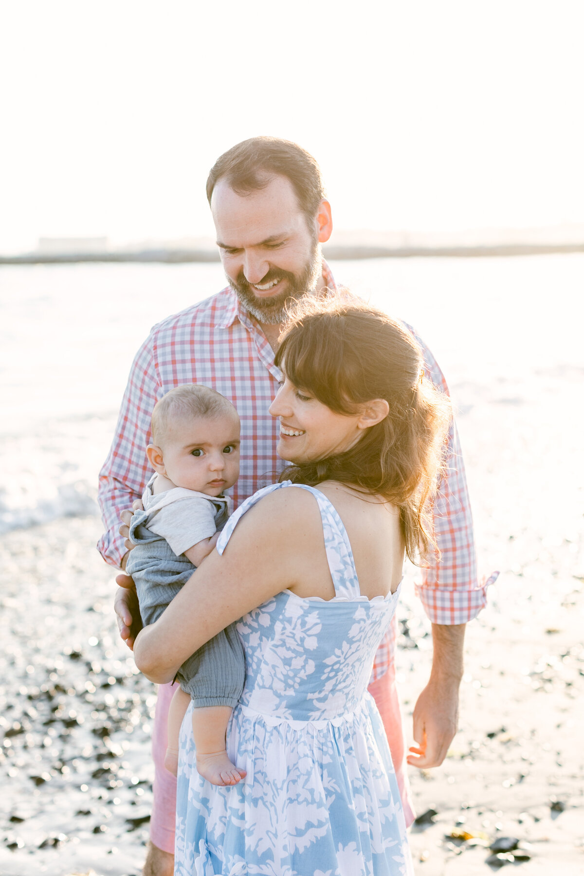 Lucy's Family Session at Colony Beach in Kennebunkport _-