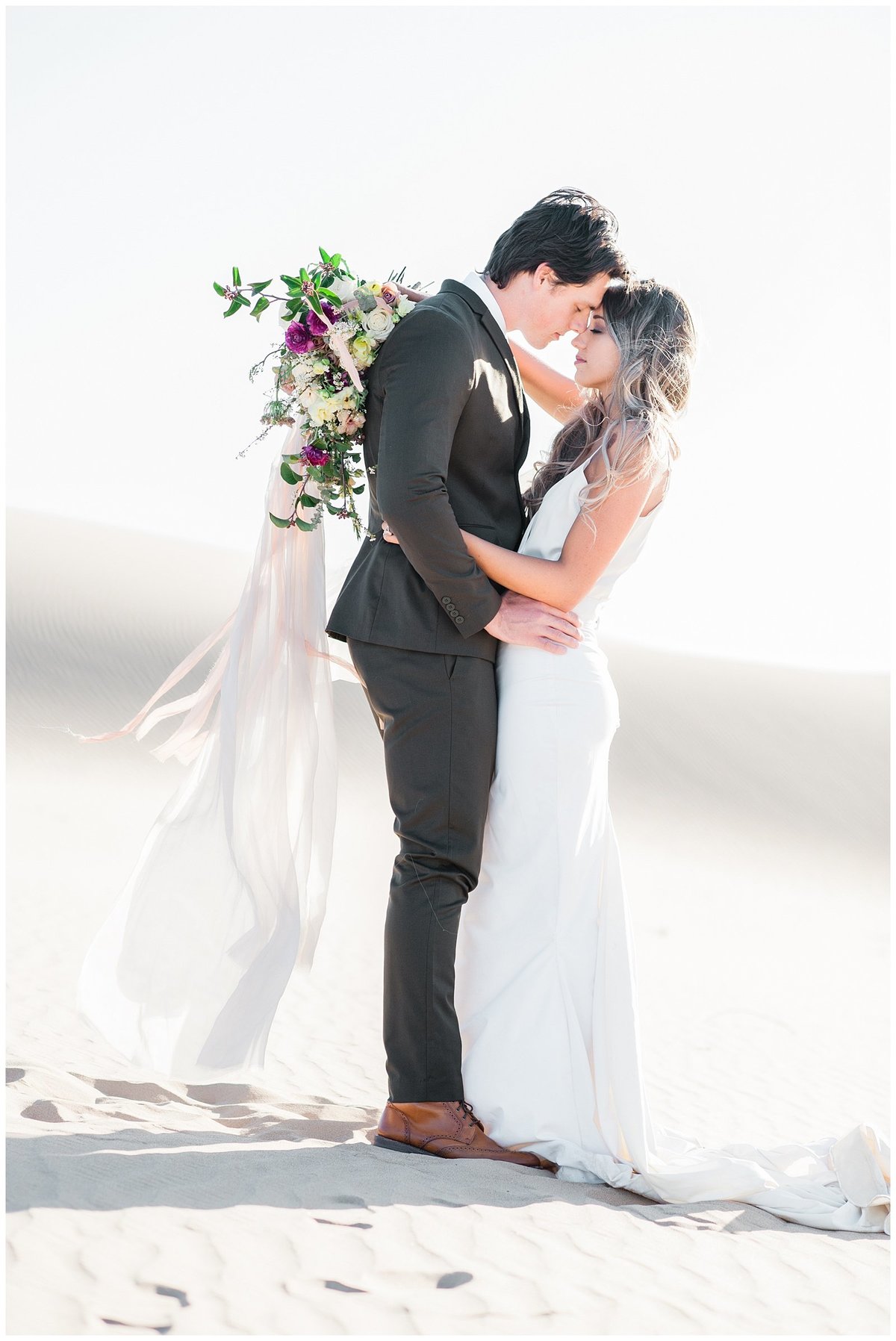 Glamis Desert Bohemian Wedding Styled elopement southern california sand dunes photo014