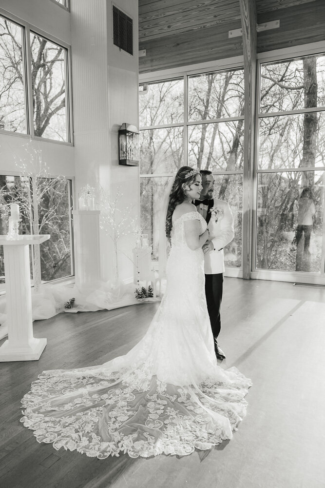 Emily & Josh - Glass Chapel Winter Wonderland Wedding - Highlights-117