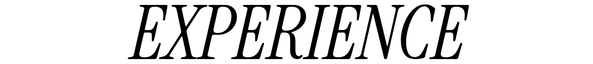 experience-black