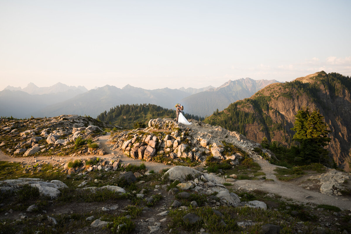 North Cascades National Park Elopement and Wedding Photographer