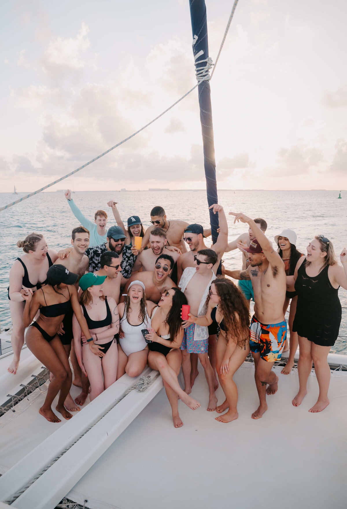 Dreams Riveria Maya Wedding - Bruich Wedding - BOAT DAY - Kyrsten Ashlay Photography-95-Edit