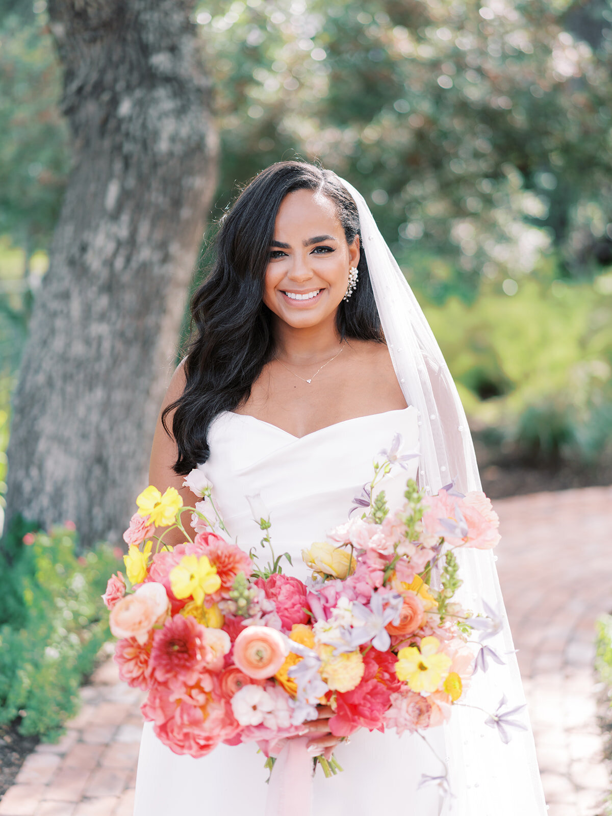 colorful-bridal-bouquet-from-whim-hospitality-austin