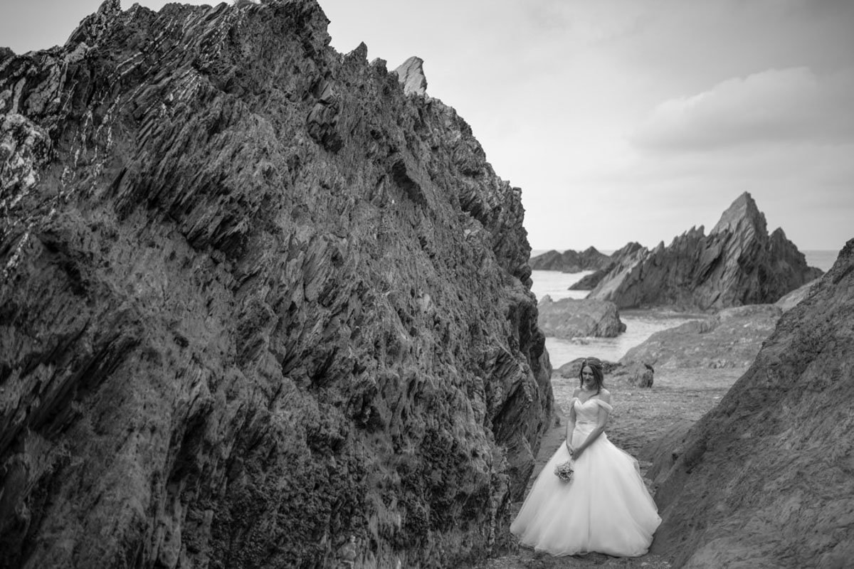 Tunnels Beaches Bride among the rocks