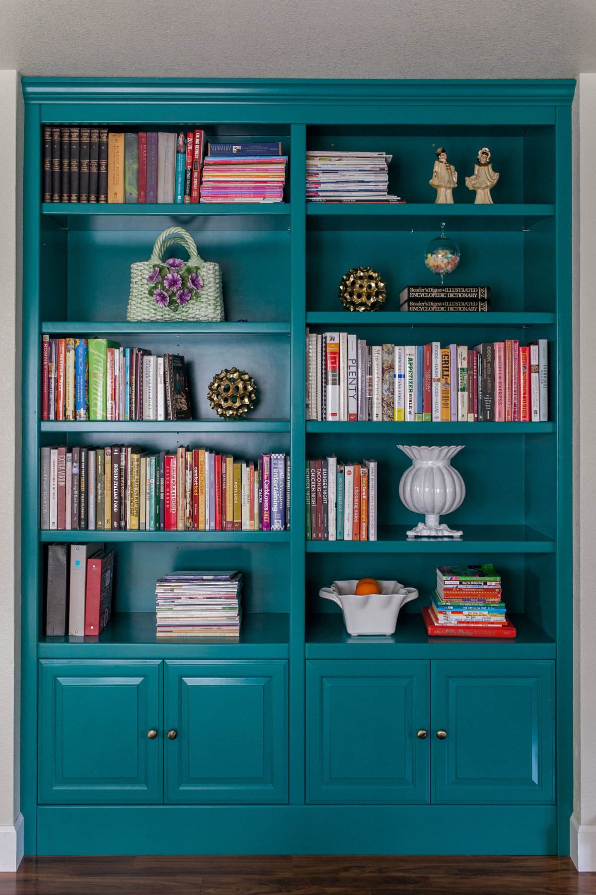 Custom Bookcase Cabinet - Cowan's Cabinet Co.