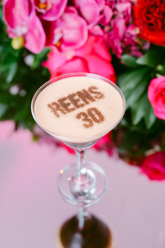 pink-party-birthday-thirty-espresso-martini-cocktail-stencil-signature-drink