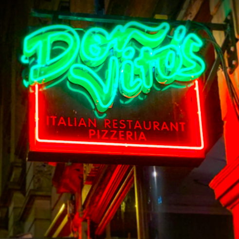 Italian Restaurant Neon Sign