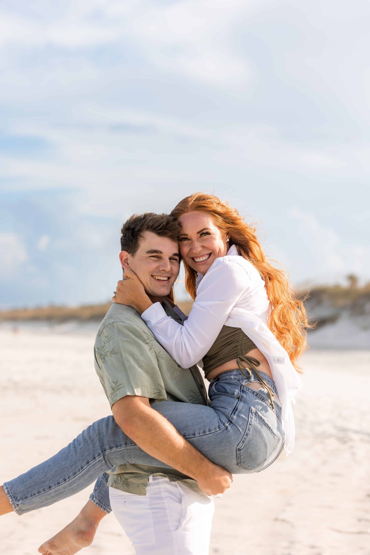 Jacksonville Beach Engagement Session by Phavy Photography-5