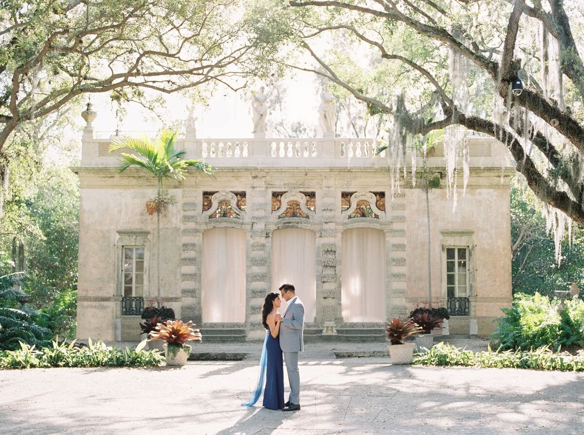 Couple-Dancing-at-Vizcaya-Museum-Engagement-Session-with-Sarah-Sunstrom-Photography