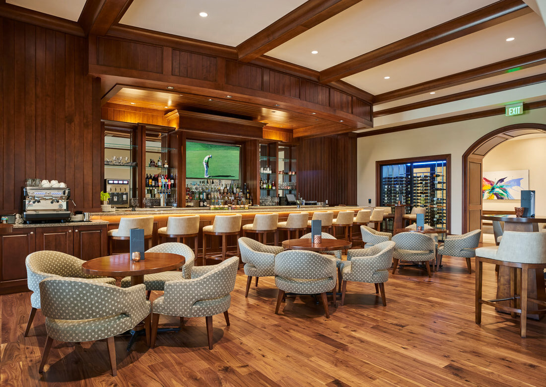 Hary's lounge bar at BallenIsles Country Club