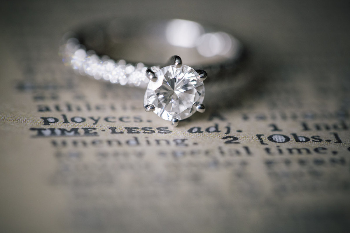 engagement ring for spring lake bath and tennis club  wedding