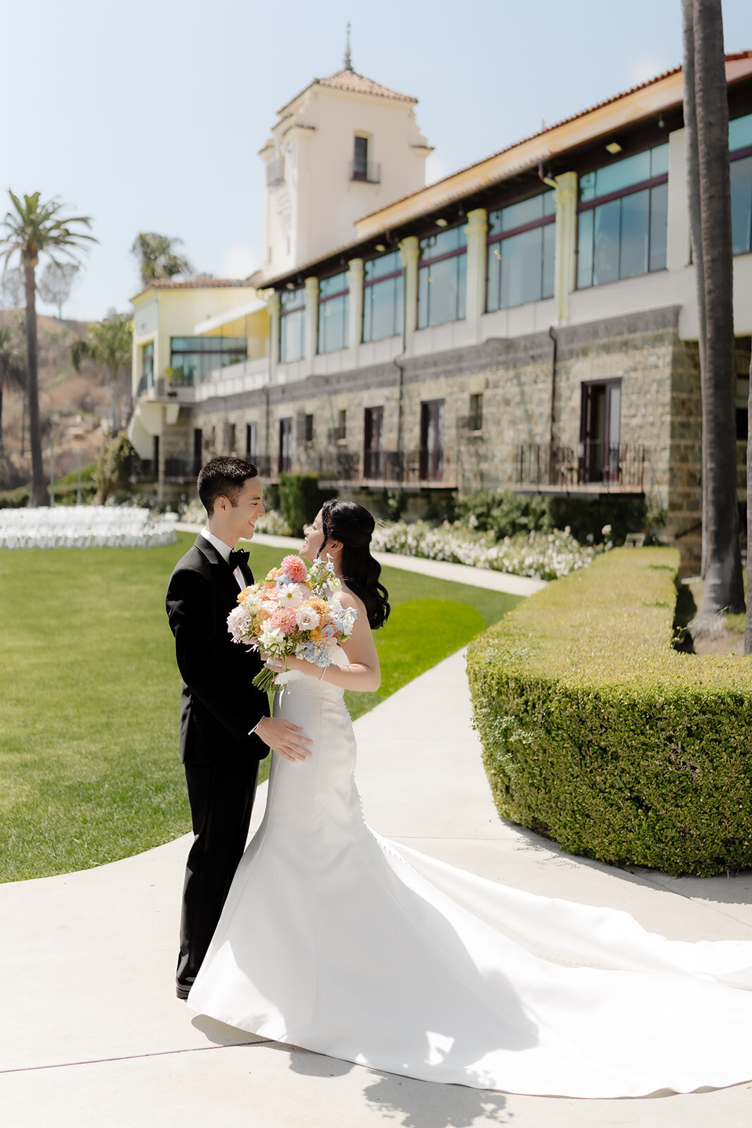 bel air bay club wedding  54