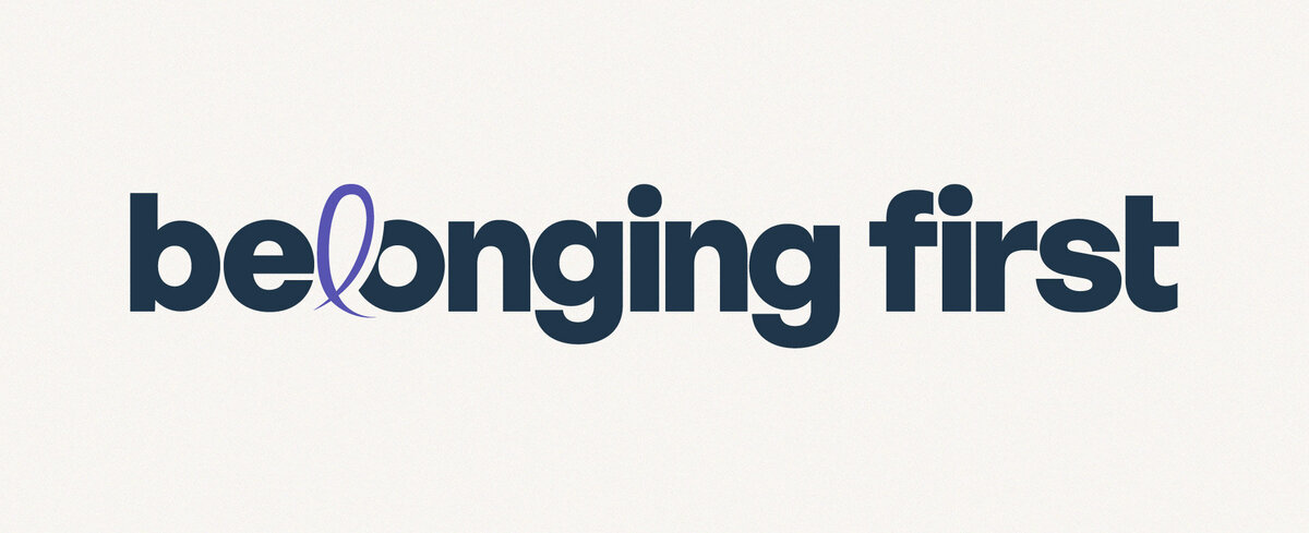 Primary logo design for Belonging First