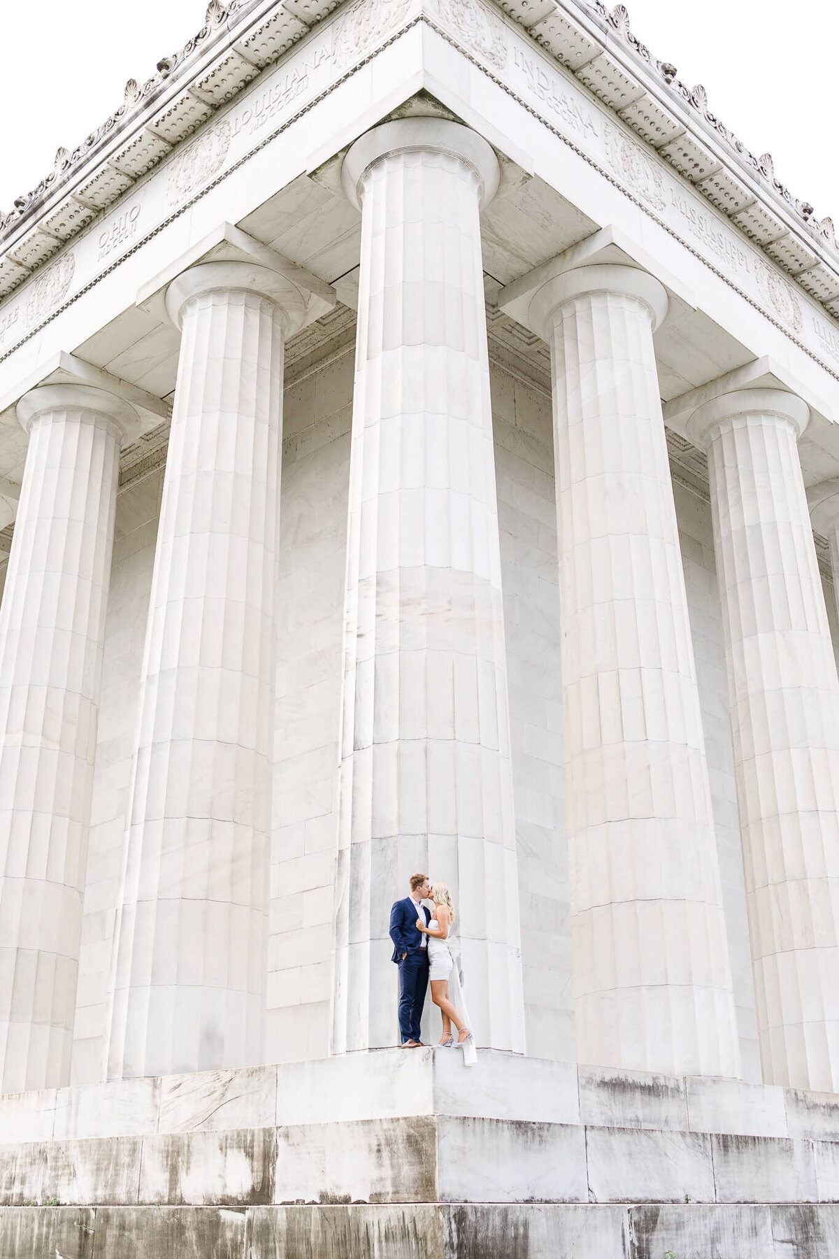 lincoln-memorial-engagement-session-dress-with-bow-35