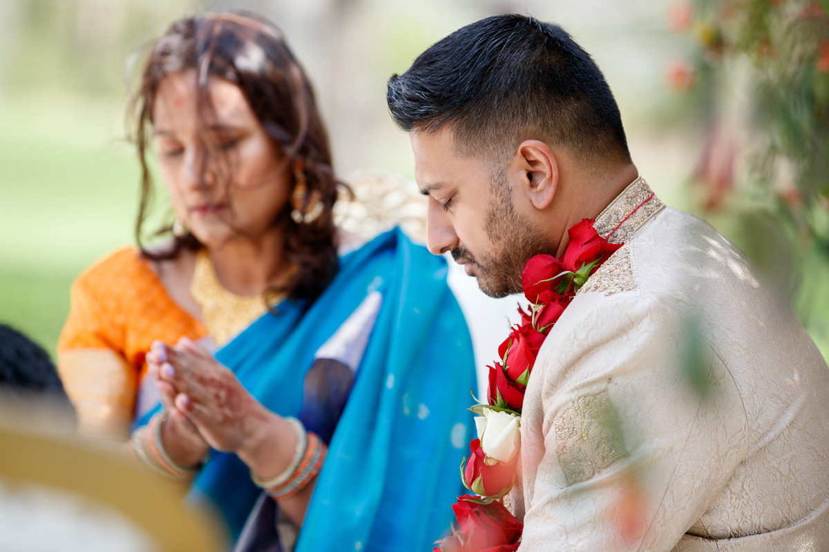 Indian wedding photographer pecan springs ranch groom mother ceremony 10601 B Derecho Drive, Austin, TX 78737