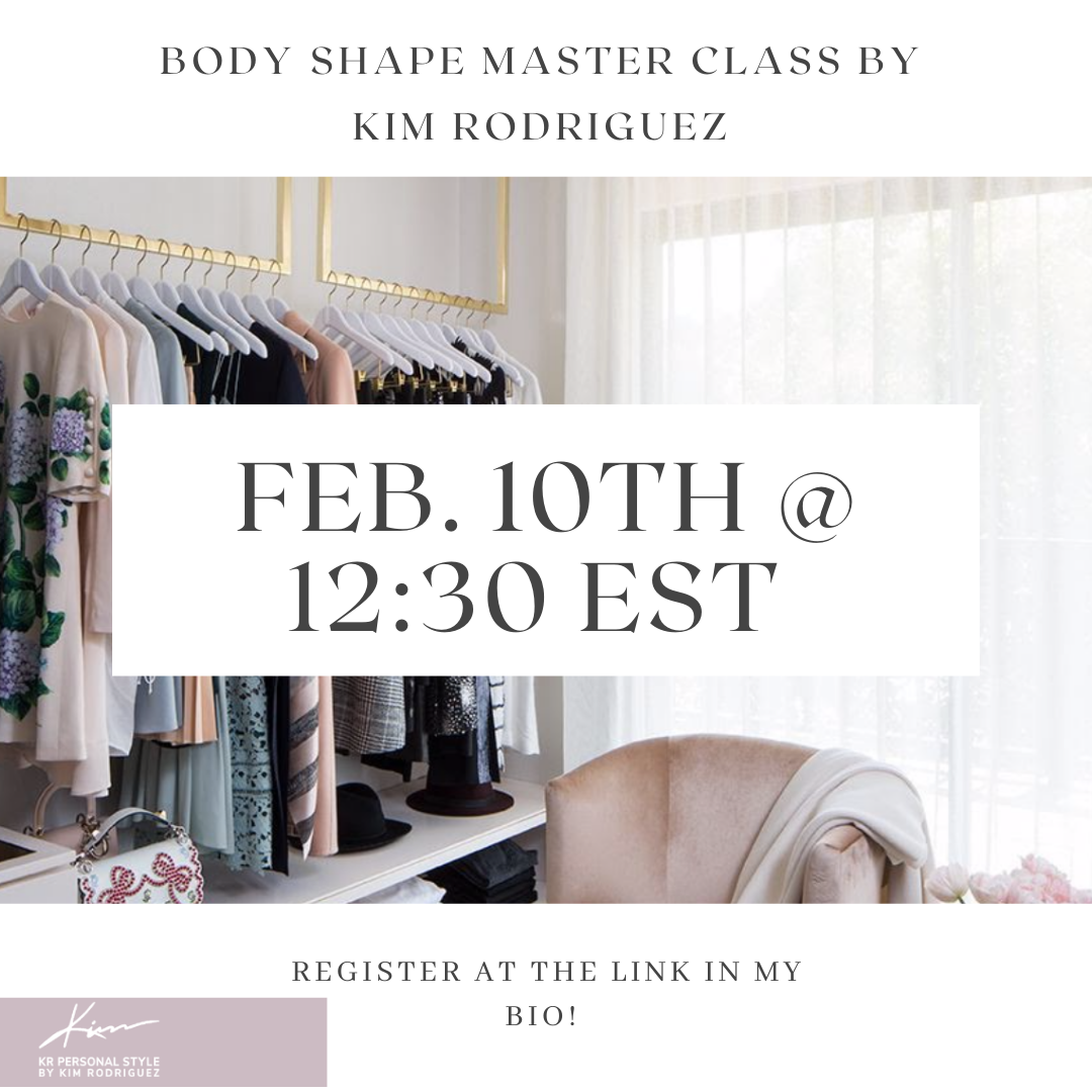 POST 2 Body Shape Dressing Master Class by Kim rodriguez