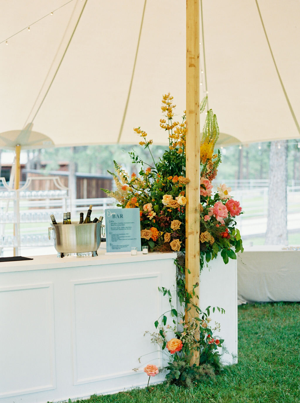 Wedding Bar Floral