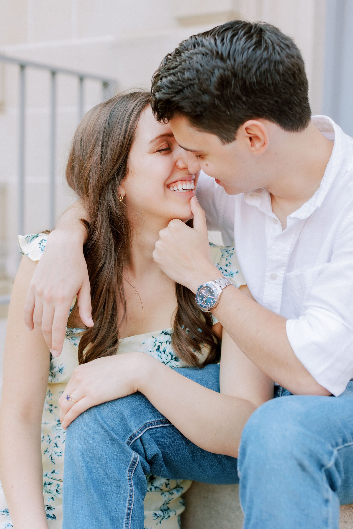 Old Town Alexandria Engagement Session - Katie Annie Photography-4861