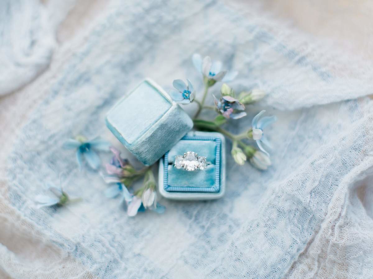 antique-engagment-ring-dusty-blue-wedding