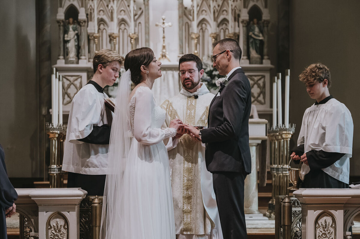 St. Patrick Catholic Church - Columbus, OH wedding49