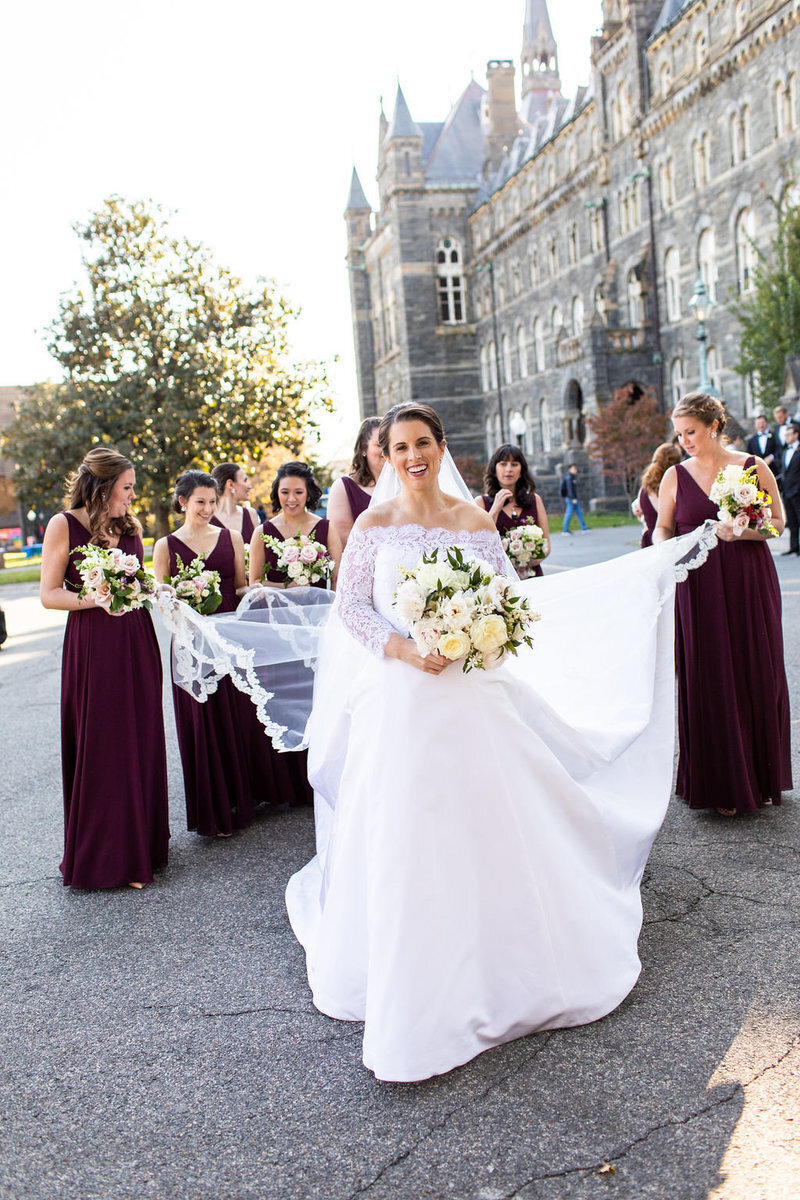 maroon-bridesmaids-helping-bride-with-dress-dc-patricia-lyons