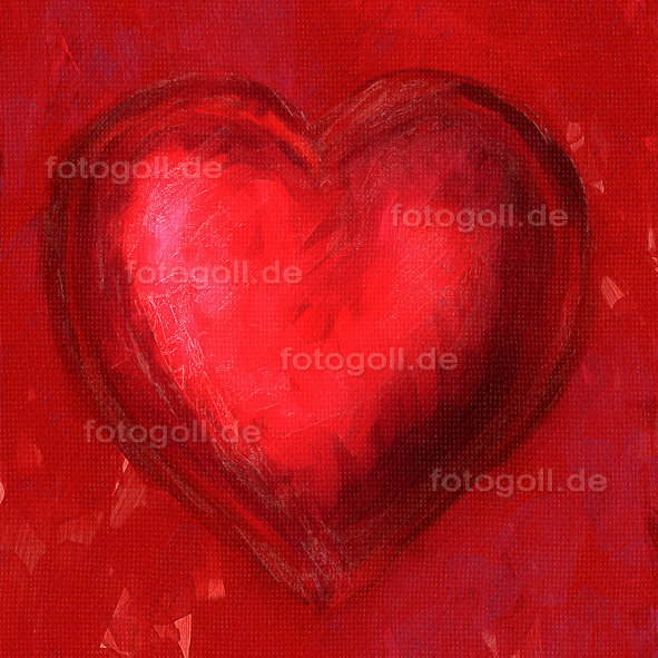 FOTO GOLL - HEART CANVASES - 20120119 - Love Hurts_Square