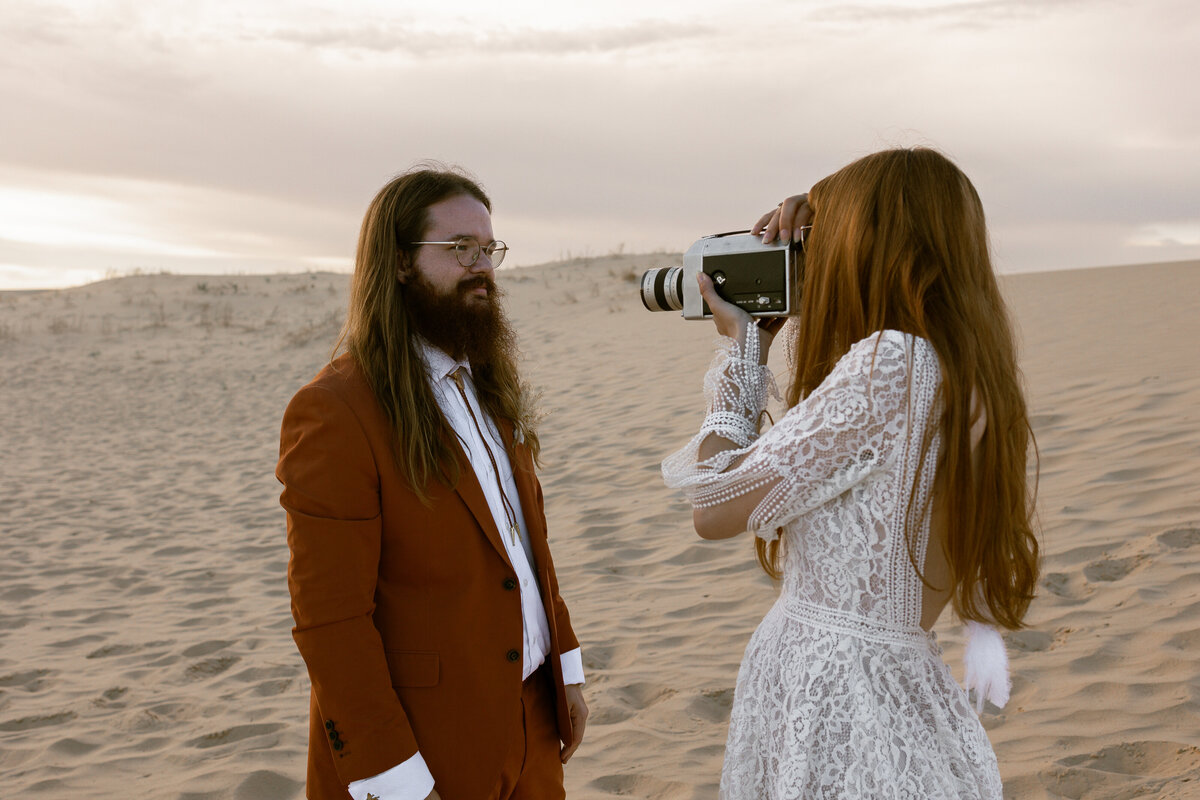 Boho Colorado Elopement Great Sad Dunes National Park