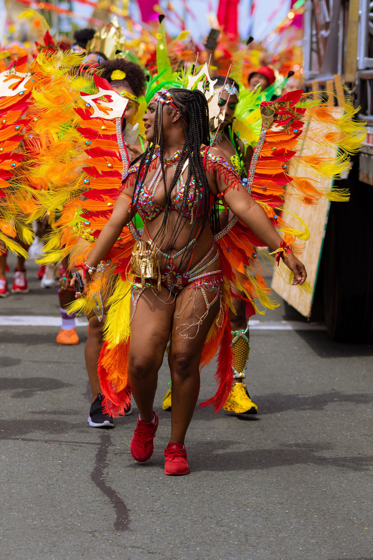 Photos of Masqueraders from Toronto Carnival 2023 - Sunlime Mas Band - Medium Band of The Year 2023-204