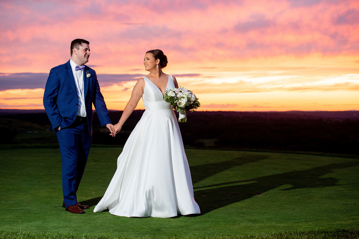 Granite-Links-Sunset-Wedding-Photo