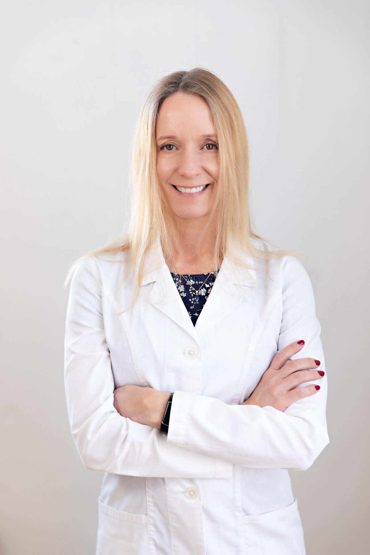 Headshot Female medical professional Angela Brown Photography