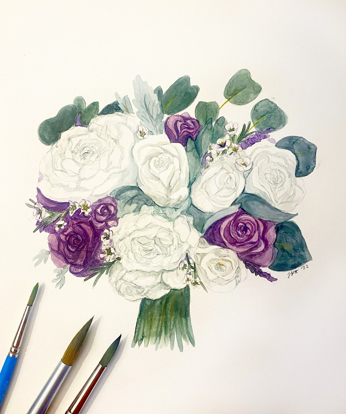 Purple Bouquet 2