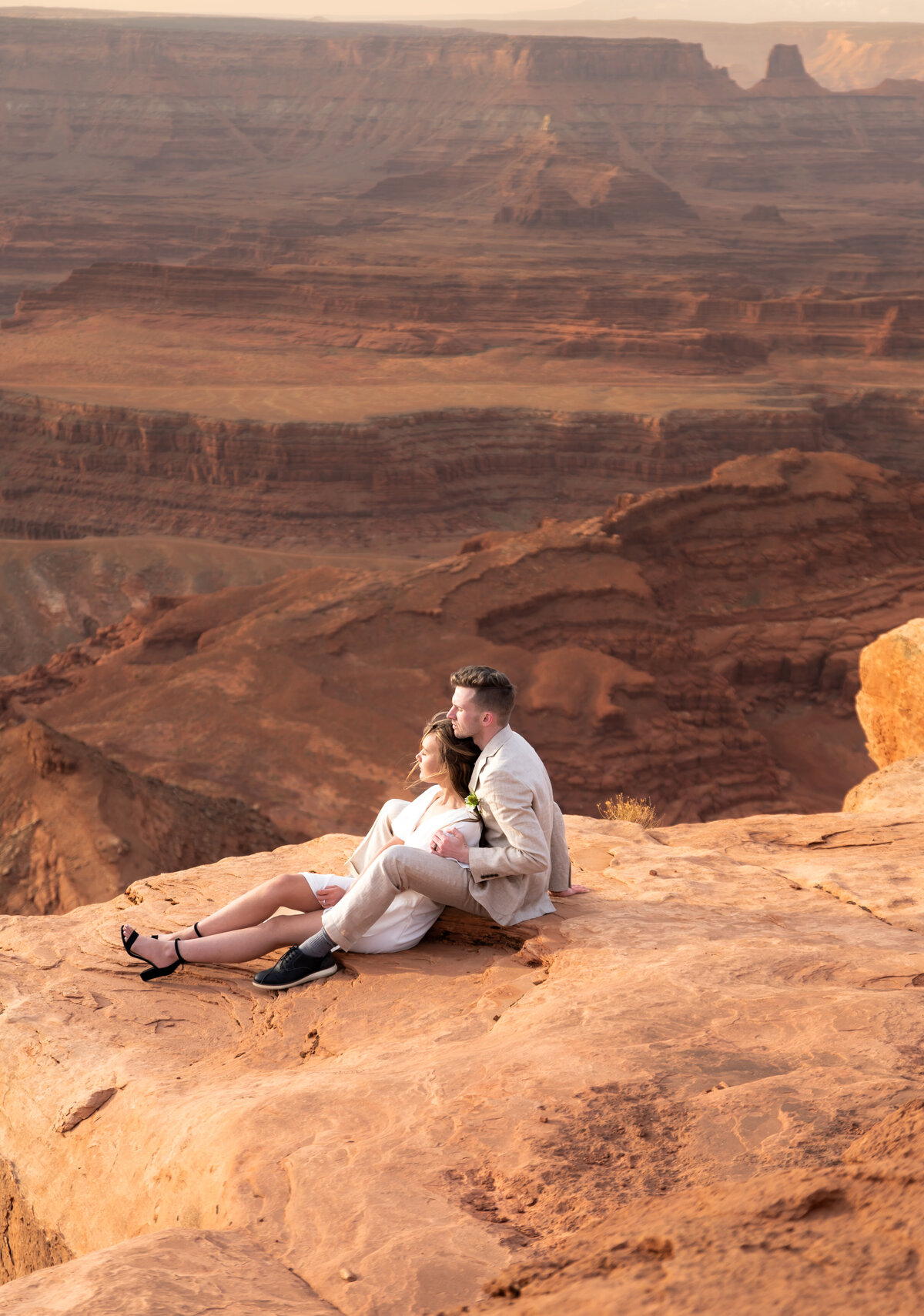 MOAB Utah Dead Horse State Park Elopement and Wedding Photographer