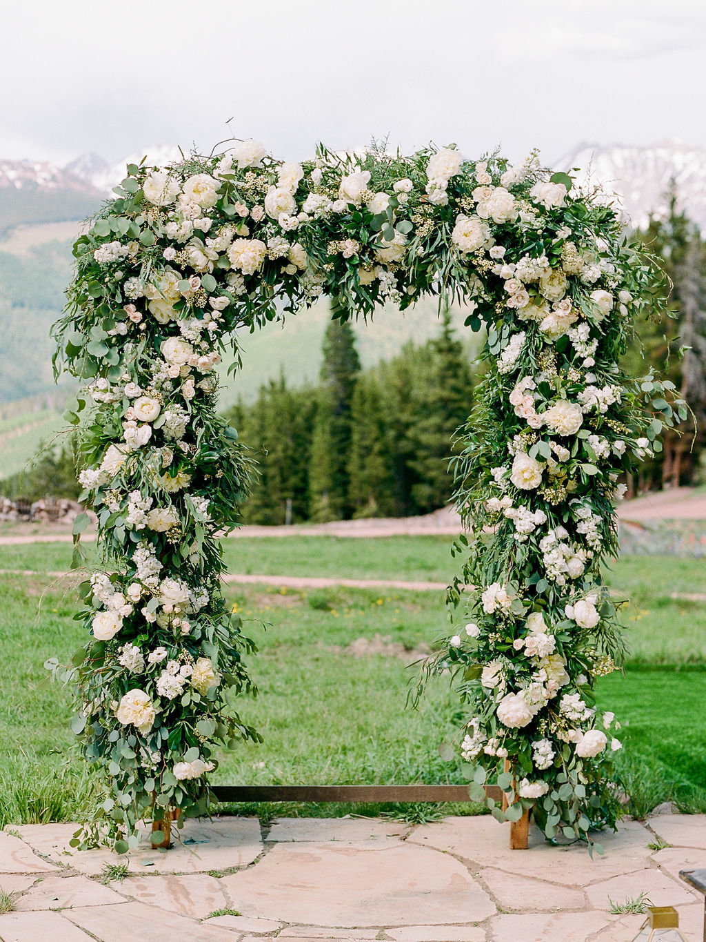 Floral Arch Vail Colorado