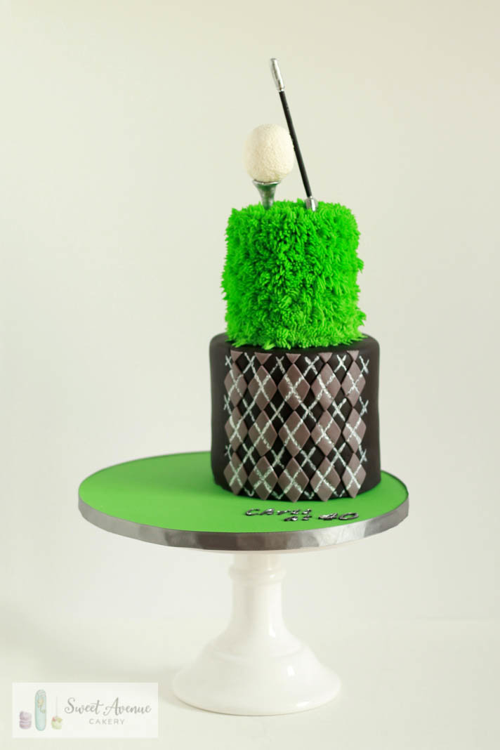 golf cake