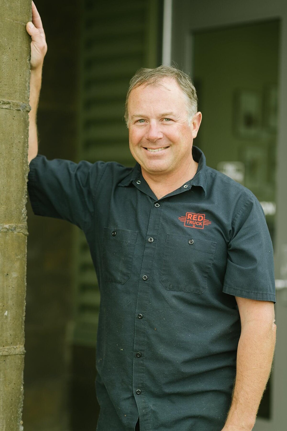 chef and business owner headshot in truckee