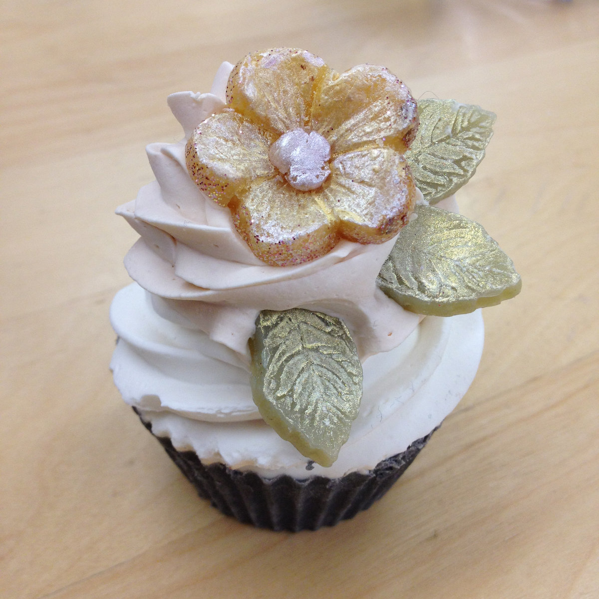 cp cupcake soap with flower