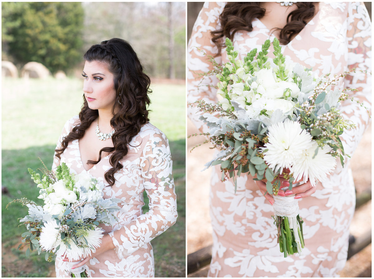 Blake Andrea Hay Barn Collinsville Alabama Wedding