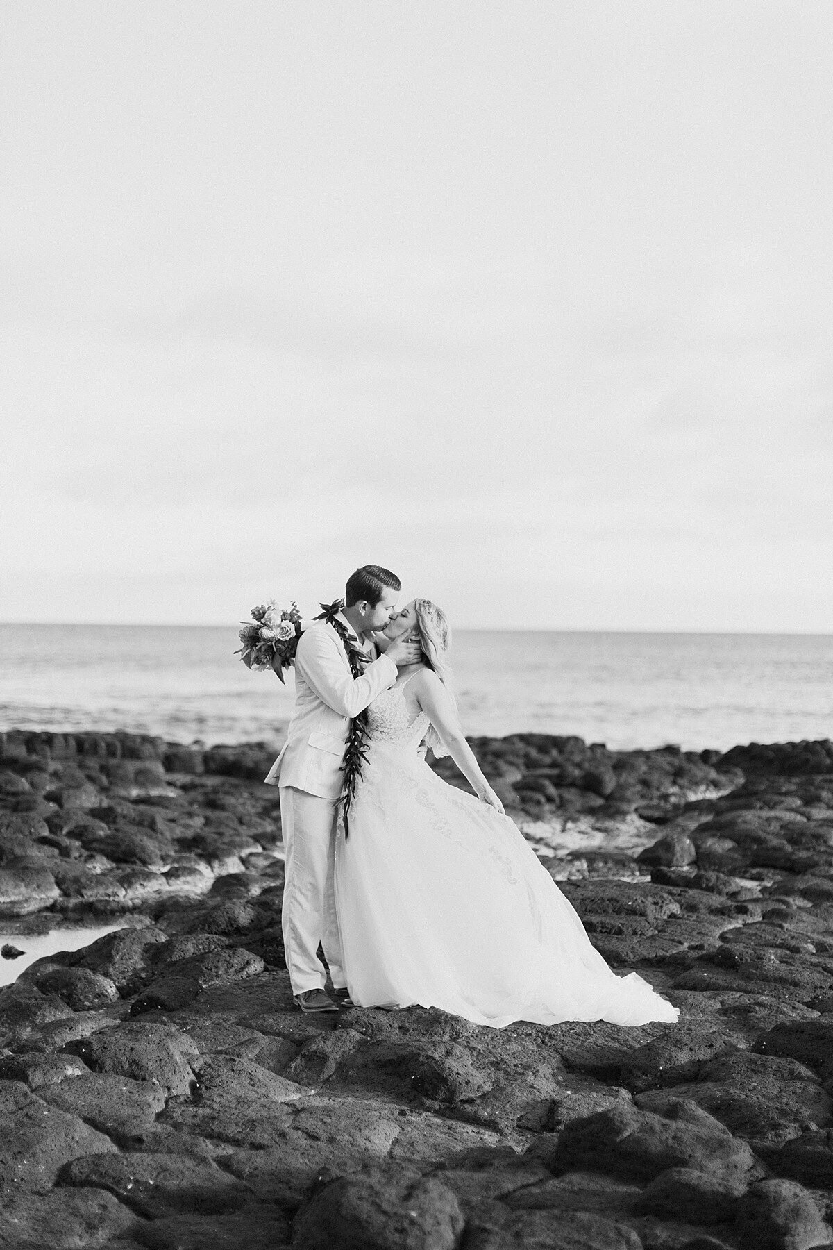 Stunning Hawaii Destination Wedding Photography on the island of Kauai.