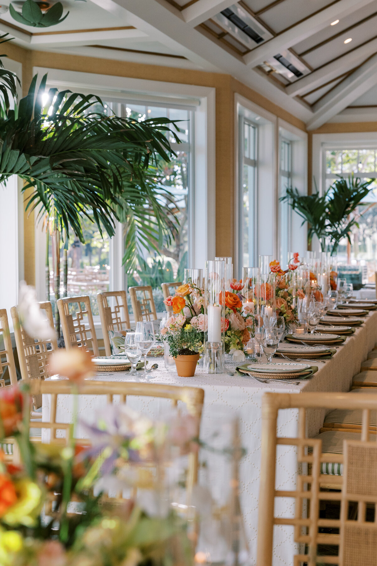 Palm Beach Jupiter Vero Beach wedding planner wedding design wedding coordination Florida wedding full service wedding planner full service wedding management South Florida wedding colorful wedding design rehearsal dinner welcome party63