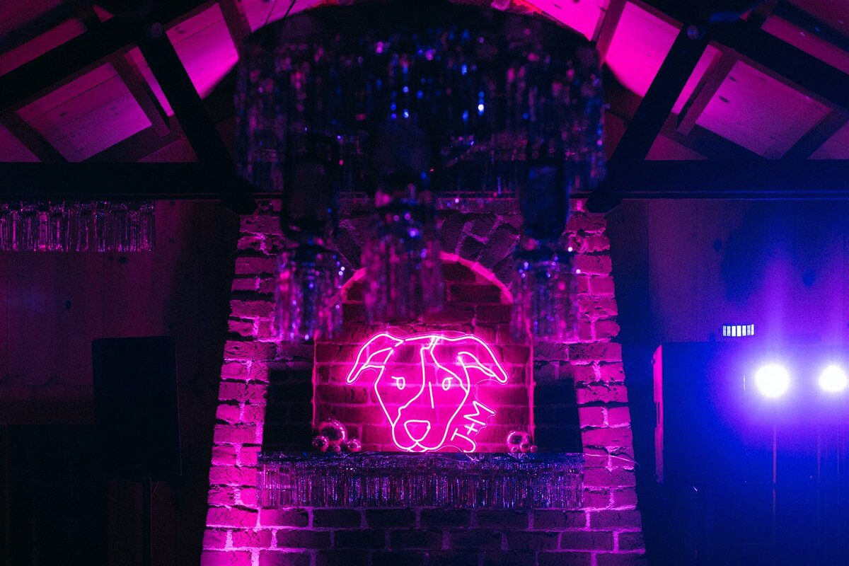 Carmel valley wedding neon sign