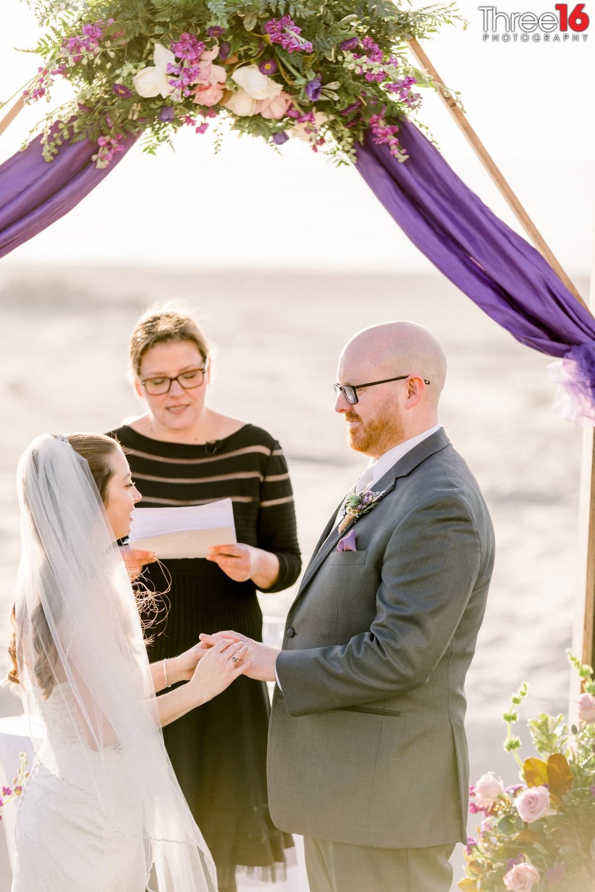 Wedding Vows at the Beach