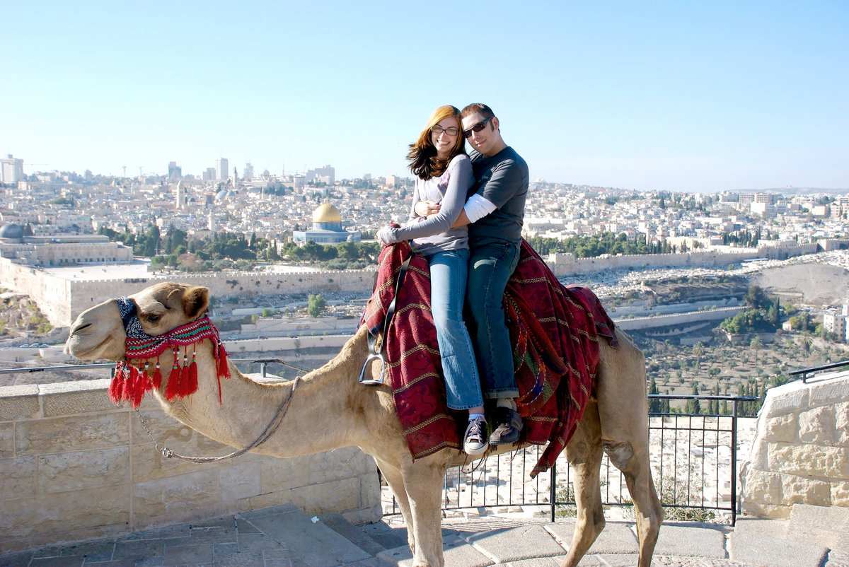 camel ride over jerusalem