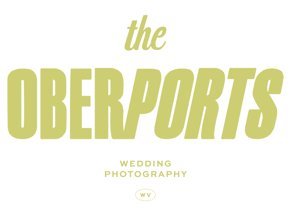 Green logo for The Oberports.