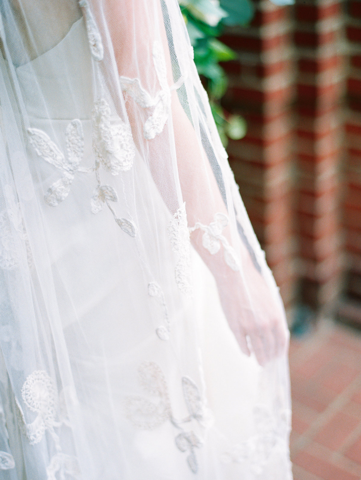 custom wedding veil by annie eckstrom bridal