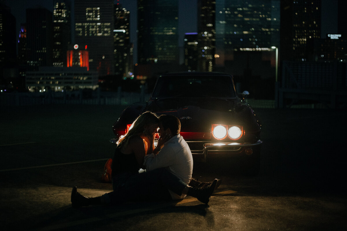 Romantic Engagement Shoot - Buffalo Bayou Park, Houston Texas-155