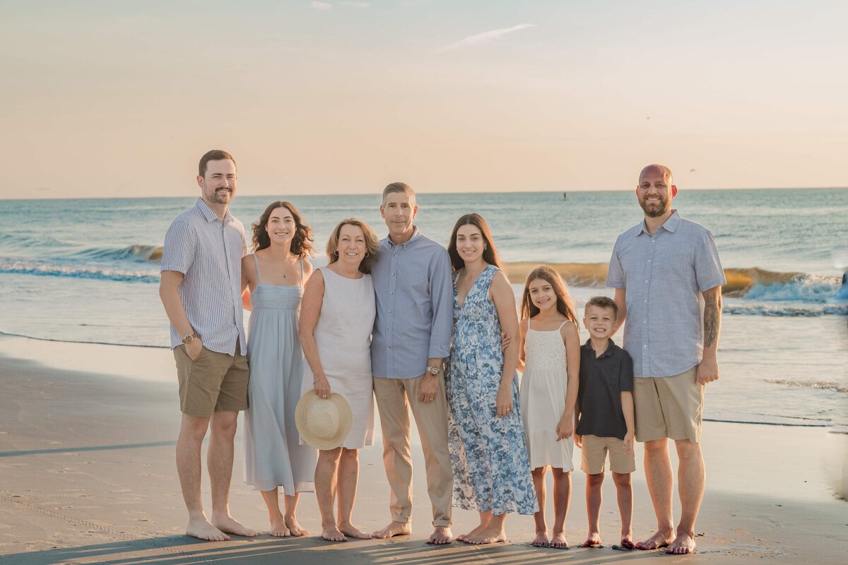 Family Session at Jacksonville Beach by Phavy Photography