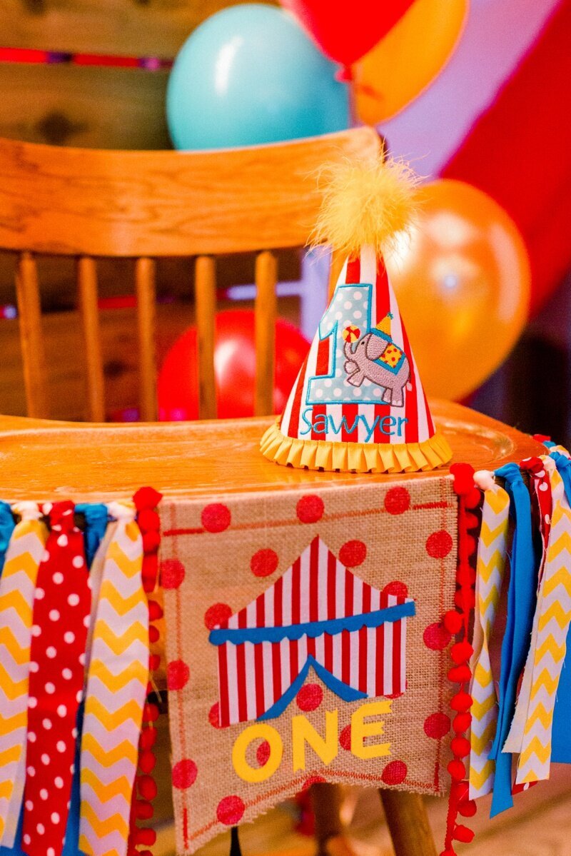 Circus Themed 1st Birthday Indianapolis Party Planner_0002