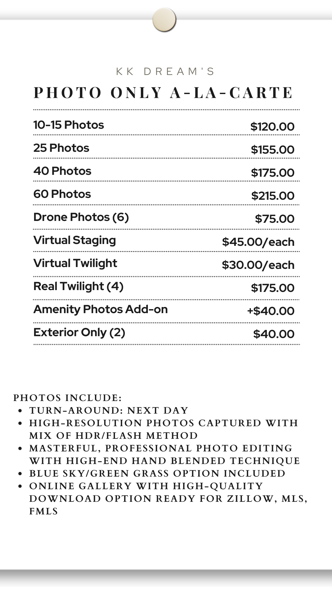 Prices Reformatted (Instagram Story) Without Images