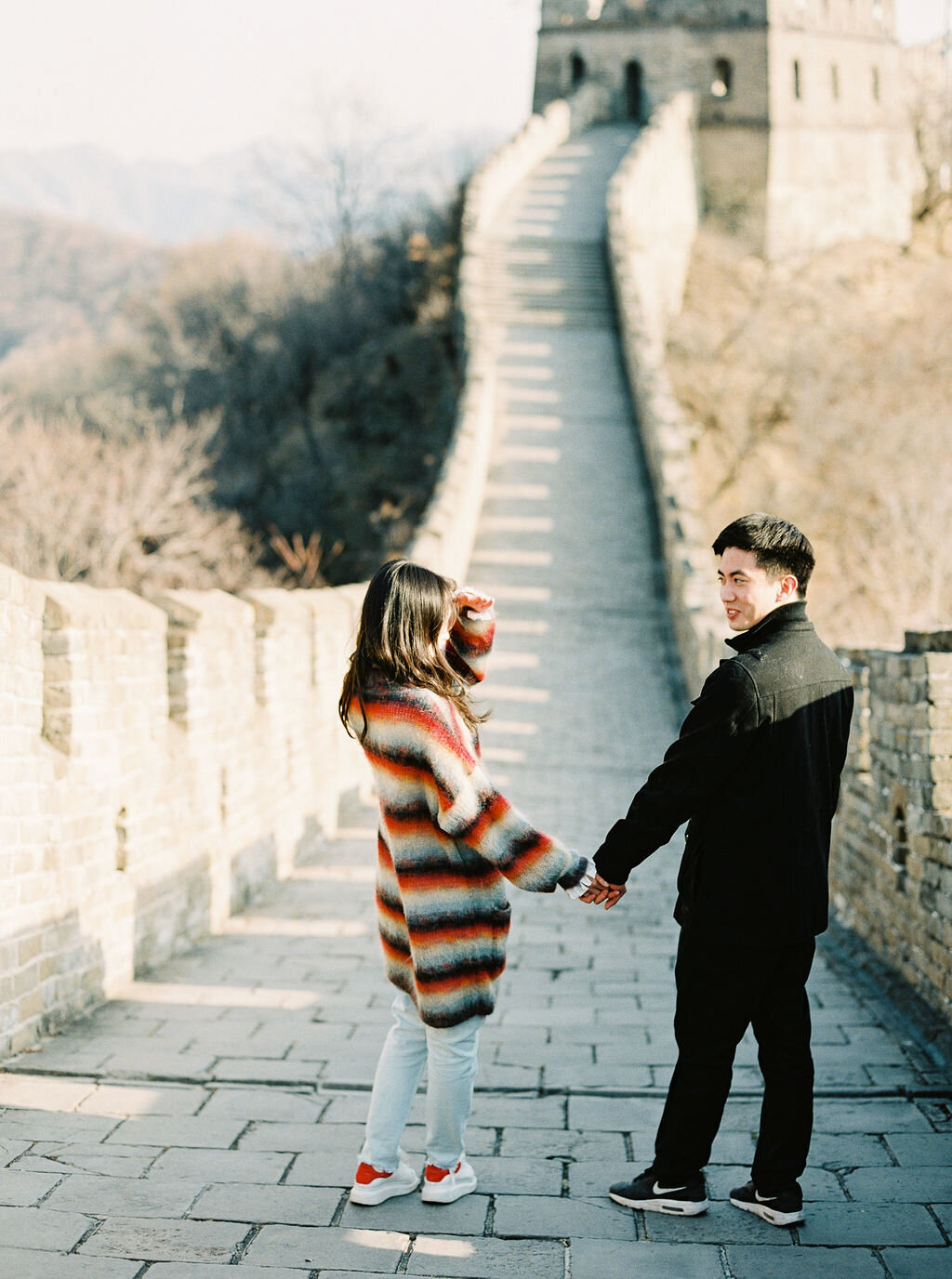 Great Wall of China Engagement Session-28